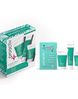 Proactiv Clean 3 Step Acne Routine w/ Pimple Patches- Sulfur Acne Treatment Cleanser, Azelaic Acid Serum, and Facial Moisturizer for Sensitive, Acne-Prone Skin- 30 Day Acne Kit with Pimple Patches
