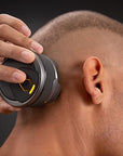 Microtouch Titanium Electric Head Shaver - Rechargeable Head and Face Shaver for Men, Cordless Razor, Hypoallergenic Wet/Dry Shaving, Precision Head Trimmer, Lithium Power, Battery Powered