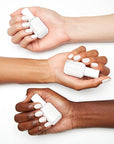 Essie Nail Polish Set, Licorice Black + Blanc White, 0.46 Fl Oz Each