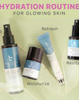 Hyaluronic Acid Moisturizer for Face - USA Made with Organic & Natural Ingredients, Hydrating Anti Aging Face Moisturizer for Dry Skin with Glycerin & Vitamin E, Unscented Anti Wrinkle Cream