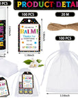 100 Pack Employee Appreciation Gifts Bulk