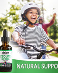 Zeolite Detox for Kids Liquid Drops - Advanced Zeolite for Kids with Vitamins B12 & D, Clinoptilolite Zeolite Detox - Zeolite Kids Gentle Body Daily Detox Cleanse, Focus & Speech Zeolite Drops 2oz