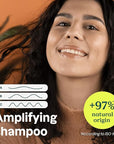 ATTITUDE Amplifying Shampoo for Curly Hair with Coconut Oil, EWG Verified, Vegan and Naturally Derived Ingredients, 2a, 2b, 2c Curl Type, Gives body to Curls, 16 Fl Oz