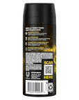 AXE Fine Fragrance Collection Premium Deodorant Body Spray for Men Golden Mango 3 Count With 72H Odor Protection and Freshness Infused with Mango, Mandarin, and Vetiver Essential Oils 4 oz