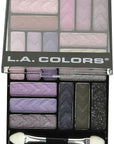 L.A. COLORS 8 Color Eyeshadow Palette, 0.70 Oz, Strange Love, 1 Count
