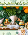 Dunzy 50 Pack Baby Shower Party Animal)