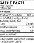 THORNE Methyl-Guard - Methylation Support Supplement with Folate and Vitamin B12-180 Capsules