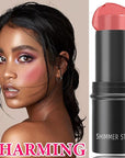 Cream Blush Stick,Blush Stick Long Lasting Non-greasy Multi Makeup Pen(05#)