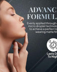 ERA Face spray makeup (R4 Champagne, 2.25 oz) - airbrush foundation, everyday, buildable, professional spray on cosmetics by Era Beauty