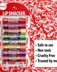 Lip Smacker Coca-Cola Flavored Balm, 8 Count, Flavors Coke, Cherry Vanilla Sprite, Root Beer, Orange Fanta, Grape Strawberry Fanta