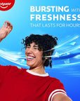 Colgate MaxFresh Advanced Whitening Toothpaste for Bad Breath, Fluoride Formulated, Helps Whiten Teeth and Leaves Breath Feeling Fresh for Hours, Fights Cavities, Clean Mint, 6.3 oz