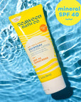 Seaweed Bath Co. Everyday Mineral SPF 40 Broad Spectrum Sunscreen Lotion, 3.4 Ounce (Pack of 2), Sustainably Harvested Seaweed, Sea Kale, Prebiotics