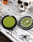 UCANBE Ogre Green Face Body Paint Makeup Foundation, Green Greasepaint for Christmas & St. Patrick's Day, Face Painting Kit for Halloween Monster Witch Goblin Shrek Hulk Gamora SFX Makeup & Costume