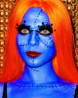 MEICOLY Cream Royal Blue Face Body Paint,2.37Oz Large Tube Water Based Full Body Paint for Adult and Kid,Single Tube Dark Blue Face Paint for Smurf Mystique Cosplay Avatar Makeup,Halloween SFX Makeup