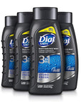 Dial Men Hair + Body Wash, Hydro Fresh, 20 fl oz (Pack of 4)