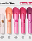 Revlon Kiss Tinted Lip Balm with SPF 20, Hydrating, Flavored, Infused with Natural Fruit Oils, 035 Berry Burst, 0.09 oz