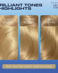Clairol Nice'n Easy Permanent Hair Dye, 10A Extra Light Ash Blonde Hair Color, Pack of 1 - Packaging May Vary