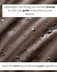 Chocolate Glaze Tanning Mousse | Easy Application & Instant Gratification | Dries Immediately Without Leaving You Sticky | Non-Scented, Streak Free (Dark)