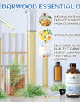 EVOKE OCCU Cedarwood Essential Oil for Air Freshening, Hair Care, Add to Spray Diffuser Conditioner - 4 Fl Oz
