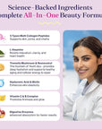 Fuel Multi Collagen Peptides Powder – 20g Hydrolyzed Collagen I, II, III, V & X for Hair, Skin, Nails & Joint Support – Better Absorption – Keto & Gluten Free, Mixed Berry, 9.59oz