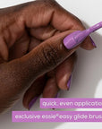 essie Nail Polish, Salon-Quality Purple Nail Polish, Vegan, breathe in, breathe out, 0.46 fl oz