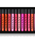 SHANY The Wanted Ones - 12 Piece Lip Gloss Set with Aloe Vera and Vitamin E