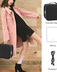 Relavel travel makeup bag with