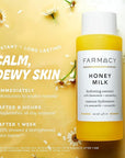 Farmacy Hydrating Essence - Hydrating Honey Milk Toner + Facial Essence to Soothe, Moisturize and Strengthen Skin Barrier - Preps Complexion for Skincare Products or Makeup Application (10ml)