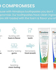 Himalaya Botanique Complete Care Whitening Toothpaste Variety Pack, Simply Mint and Simply Peppermint Flavors, Fluoride Free, for a Clean Mouth, Whiter Teeth and Fresh Breath, 5.29 oz, 2 Pack