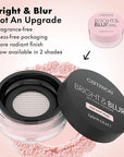 Catrice Bright & Blur Loose Setting Powder | Fragrance Free, Lightweight, Instant-Blurring Finish | Vegan & Cruelty Free (030 | Soft Peach)