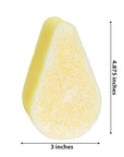 Spongeables Anti Cellulite Body Wash in a 20+ Wash Sponge, Citrus, 3 Count