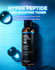 WELLAGE Hyper Peptide Skin Booster Face Toner - Korean Facial Astringent for Anti-Aging, Wrinkle Improvement, Elasticity Enhancement with Botul-Peptide, K-Beauty Skincare, 6.76 fl.oz.
