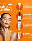 TruSkin Vitamin C Serum For Face – Anti Aging Face Serum with Vitamin C, Hyaluronic Acid, Vitamin E – Brightening Formula – Improve Appearance of Dark Spots, Tone, Fine Lines & Wrinkles, 1 Fl Oz