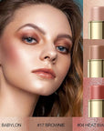 3 Pcs MEDIUM Contour Stick Set,Cream Blush & All Skin