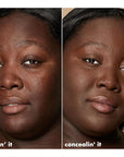 e.l.f. Hydrating Camo Concealer, Covers Blemishes & Under-Eye Circles, Full-Coverage & Delivers A Satin Finish, Vegan & Cruelty-Free, Rich Ebony