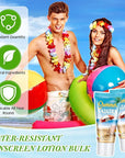 24 Pcs Mini Aloe Vera Gel Travel Size Bulk for Summer Vacation Party 1oz After Sun Aloe Vera Gel Sunburn Relief Hydrating Face Body Moisturizer Cream for Gifts Summer Party Supplies