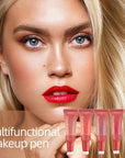 Blush Beauty Wand,Matte Face Blush Stick with Cushion