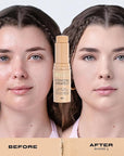 Milani Conceal + Perfect - Skin Tint Stick, Blur Out Tinted Moisturizer Makeup, Shade 03