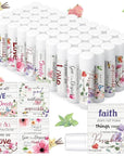 50 Pcs Bible Verse Lip Balm Employee