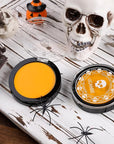 UCANBE Yellow Face Body Paint Makeup Foundation, Professional Cream Greasepaint for Kids & Adults, Non-Toxic SFX Makeup Facepaint Kit for Halloween Parties, Minions Emoji Lion Tiger Costume & Cosplay