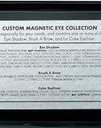 Matte Cool Tone Blue & Silver Vegan Eyeshadow Palette; Talc, Paraben & Cruelty Free