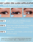 Ardell Seamless Underlash Lash Extension Kit - DIY Lash Clusters, Faux Mink L Curl Individual Lashes, Eyelash Extension for Natural Look Lash Kit, 32 Count, 1-Pack