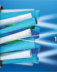 Oral-B CrossAction Toothbrush Heads Pack of 8 Replacement Refills for Electric Rechargeable Toothbrush, Mailbox Sized Pack