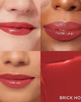 LAURA GELLER NEW YORK Jelly Balm Moisturizing Tinted Lip Balm - Brick House - Hydrating Vitamin E - Semi-Shine Finish