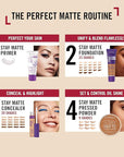 Rimmel Stay Matte Concealer, Buff, 0.23 Fluid Ounce of 2)