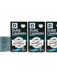 Duke Cannon Big Brick of Soap Midnight Swim - Refreshing Aquatic Scent with Green Top Notes, 10 oz. Men's Soap Bar (Pack of 3)