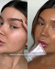 Loving Tan Deluxe Face Tan, Dark - Streak Free, Natural Looking, Professional Strength Sunless Tanner - 10+ Self Tanning Applications per Bottle, Cruelty Free, Naturally Derived DHA - 1.6 Fl Oz