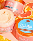 Tree Hut Vitamin C Whipped Shea Body Butter, 8.4oz, Lightweight, Long-lasting, Hydrating Moisturizer with Natural Shea Butter for Nourishing Essential Body Care
