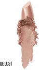 Maybelline Color Sensational Lipstick, Lip Makeup, Cream Finish, Hydrating Lipstick, Nude Lust, Nude ,1 Count
