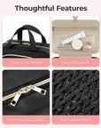 Bagsmart travel toiletry bag with